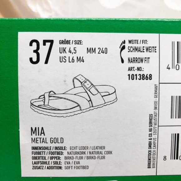 BIRKENSTOCK BETULA Mia Soft Footbed Sandals - Picture 9 of 9